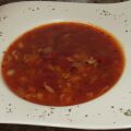 Soupe tomate et orzo de Manger avec mo