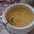 Soupe thaïe aux crevettes et lait de coco