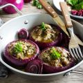 Oignons farcis aux lentilles