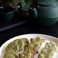 Biscuits matcha citron pour Pâques