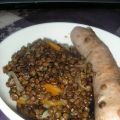 saucisses aux lentilles
