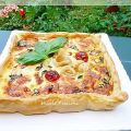 Une tarte moutarde au basilc comté et[...]