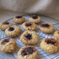Croquants à la confiture de mûres
