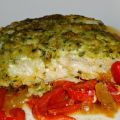 Filet de lieu noir au pesto