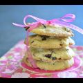 Cookies cranberries / chocolat blanc / noisettes
