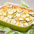 Gratin de courgettes chèvre rapide