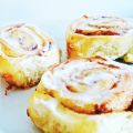 De véritables cinnamon rolls faits maison...