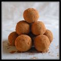 Truffes chocolat framboise..., Recette Ptitchef