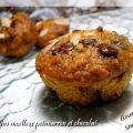 Muffins moelleux potimarron et chocolat