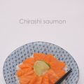 Un chirashi au saumon hyper facile