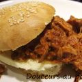 Porc effiloché en sauce (pulled pork)