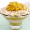 Riz au lait de coco et mangue