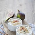 Petits flans figue et amandes