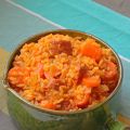 Risotto au chorizo et aux carottes