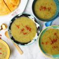 Soupe aux courgettes (amap, vegan, sans gluten)