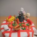 Gâteau d'anniversaire Ratatouille