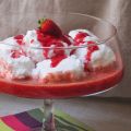 Fraises à la neige