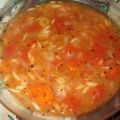 Soupe de tomate et orzo