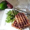 Gaufres salées au chorizo, poivrons grillés et[...]