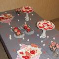Petite table gourmande de Saint Valentin...