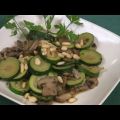 Courgettes and Champignons