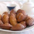 Madeleines gingembre et citron vert