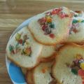 Tuiles aux fruits confits