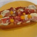 Pizza sur baguette, Recette Ptitchef