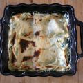 Lasagnes, épinards, ricotta et pesto basilic