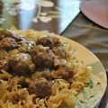 Boulettes de boeuf à la stroganoff, Recette[...]