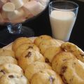 Cookies à la noix de coco et chocolat au lait