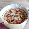 Tarte de pizza sans gluten
