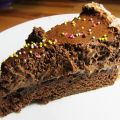 Entremet tout chocolat {sans lactose}