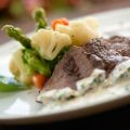 Steak de Kangourou aux petits légumes
