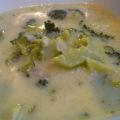 Potage au cheddar et au brocoli