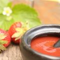 Ketchup épicé aux fraises