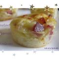 Mini clafoutis aux lardons et gruyère, Recette[...]