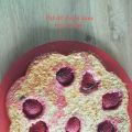 Flan aux flocons d'avoines, banane et fraises[...]