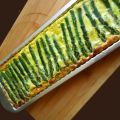 Tarte poireaux-asperges sans pâte