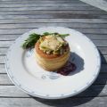 VOL-AU-VENT A LA FONDUE DE POIREAU