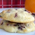 Biscuits orange et canneberges