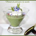 VELOUTE DE PETITS POIS FRAIS A LA MENTHE -[...]