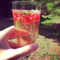 Cocktail fraise basilic