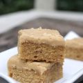 Blondies aux bananes