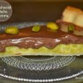 Tarte chocolat, pistache et pommes...
