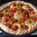Tarte aux crottins de chèvre et aux tomates[...]