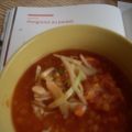 Soupe aux lentilles rouges et patate douce
