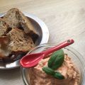 Tartinade de thon à la tomate, ricotta.