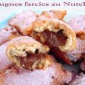 Bugnes farcies au Nutella