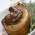 Poitrine de porc grillée au four